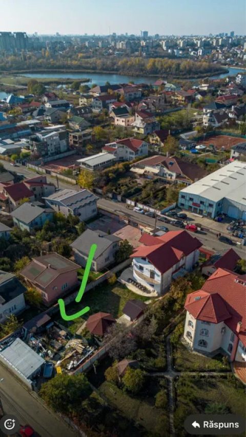 Teren 400 Mp Fundeni Deschidere 17,5 Ml Toate Utilitatile La Strada 