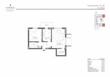  Apartament 2 Camere Arbo Residence Mogosoaia — fotografie 15